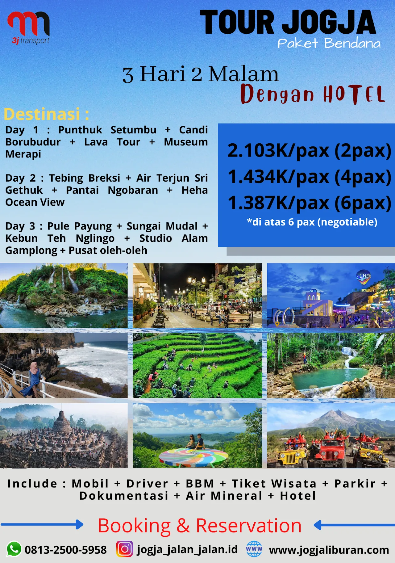 Paket Wisata Jogja Dan Hotel - Jogja Jalan Jalan