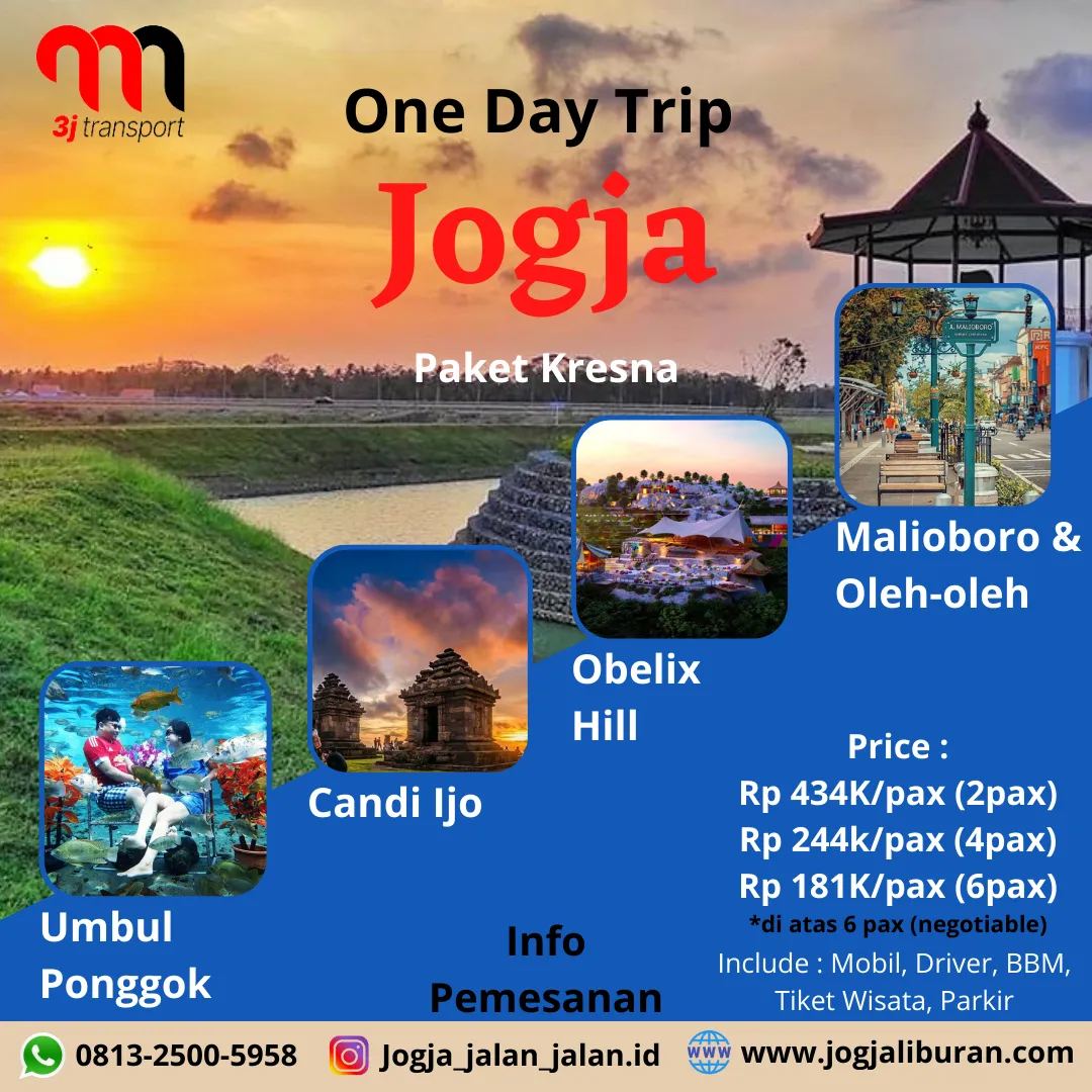 Paket Wisata Jogja Murah - Jogja Jalan Jalan