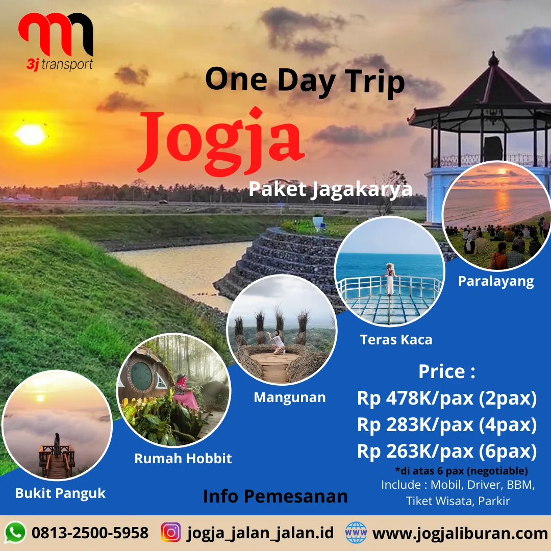 Paket Wisata Jogja Murah - Jogja Jalan Jalan