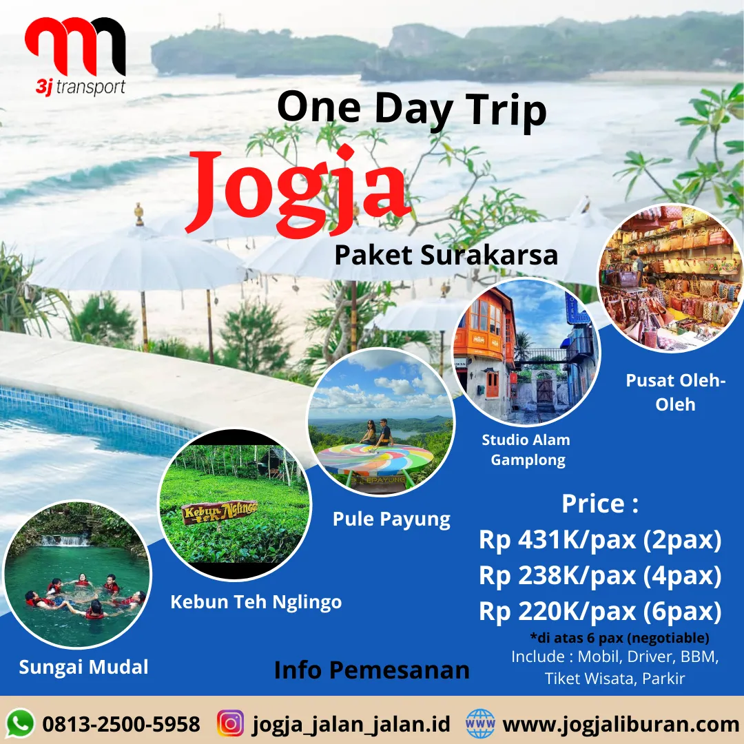 Paket Wisata Jogja Murah - Jogja Jalan Jalan